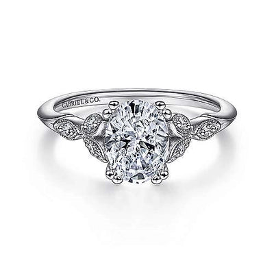 csv_image Gabriel & Co Engagement Ring in White Gold containing Diamond ER11721O4W44JJ