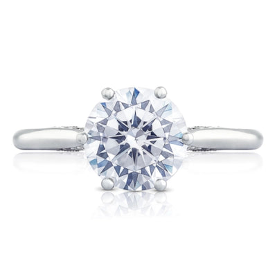 csv_image Tacori Engagement Ring in White Gold containing Diamond 2650 RD 7 W