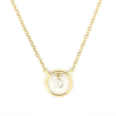 csv_image Necklaces Necklace in Yellow Gold containing Diamond 411981