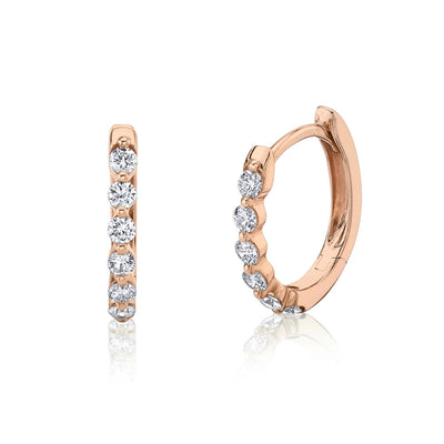 csv_image Earrings Earring in Rose Gold containing Diamond 412006