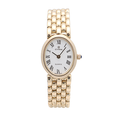 csv_image Cyma watch in Yellow Gold CYMA-OVAL Case