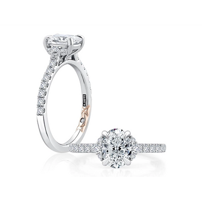 csv_image A. Jaffe Engagement Ring in Mixed Metals containing Diamond MECOV2777/283-WR