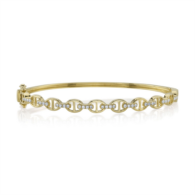 csv_image Bracelets Bracelet in Yellow Gold containing Diamond 417465