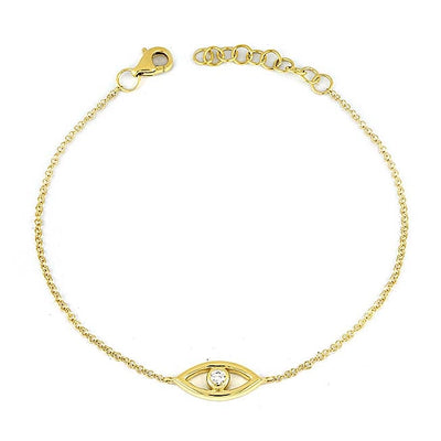 csv_image Bracelets Bracelet in Yellow Gold containing Diamond 417507