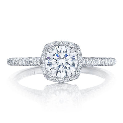 csv_image Tacori Engagement Ring in White Gold containing Diamond HT 2547 1.5 CU 7 W