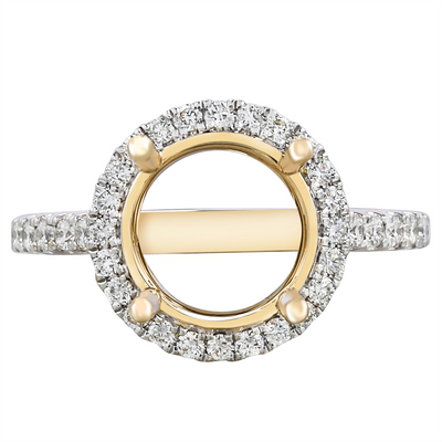 csv_image Engagement Collections Engagement Ring in Yellow Gold containing Diamond 420378