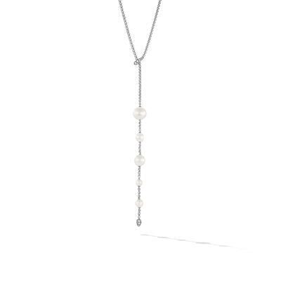 csv_image David Yurman Necklace in Silver containing Multi-gemstone, Diamond, Pearl N17775DSSDPEDI