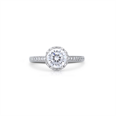 csv_image Verragio Engagement Ring in White Gold containing Diamond SLD-302XR