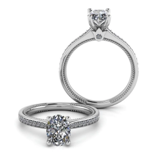 csv_image Verragio Engagement Ring in White Gold containing Diamond SLD-301OV4