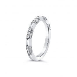 csv_image Jack Kelege Wedding Ring in White Gold containing Diamond KGBD1284