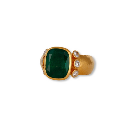 csv_image Gurhan Ring in Yellow Gold containing Multi-gemstone, Diamond, Emerald OKR-YG-EM-15469-65