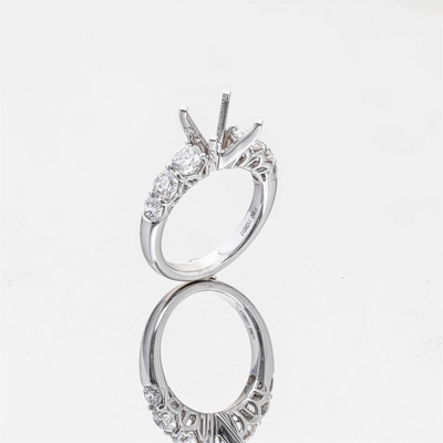 csv_image JB Star Engagement Ring in Platinum/Palladium containing Diamond 1103/027