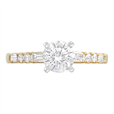 csv_image Engagement Collections Engagement Ring in Yellow Gold containing Diamond 423079