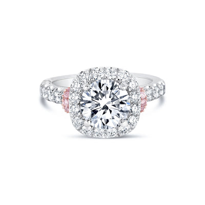 csv_image Jack Kelege Engagement Ring in Platinum/Palladium containing Diamond KPR766-1