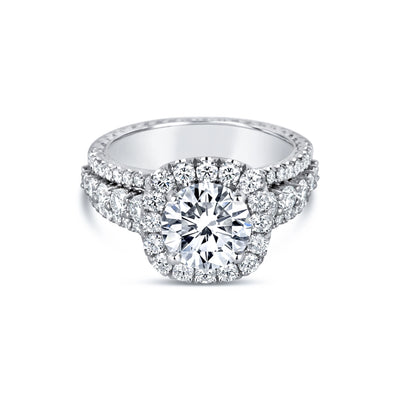 csv_image Jack Kelege Engagement Ring in Platinum/Palladium containing Diamond KPR780