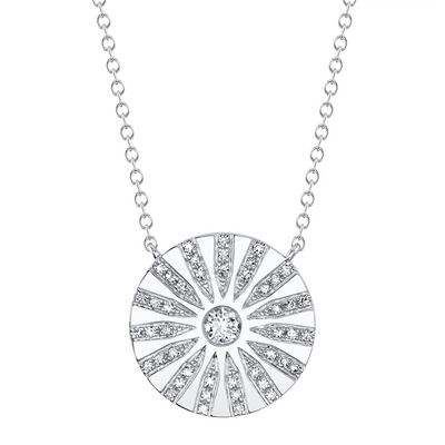 csv_image Necklaces Necklace in White Gold containing Diamond 423767
