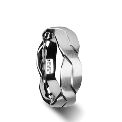 csv_image Mens Bands Wedding Ring in Alternative Metals W2963-BTCI-W8-S105