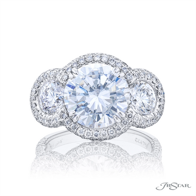 csv_image JB Star Engagement Ring in Platinum/Palladium containing Diamond 0481/002