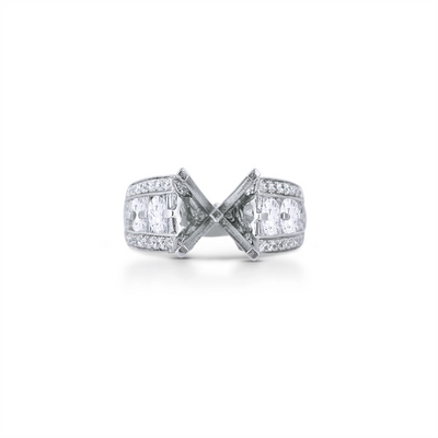 csv_image JB Star Engagement Ring in Platinum/Palladium containing Diamond 1740/024