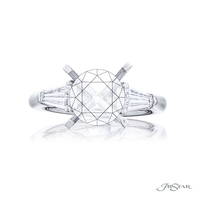 csv_image JB Star Engagement Ring in Platinum/Palladium containing Diamond 4398/118