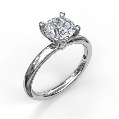csv_image Fana Engagement Ring in Platinum/Palladium containing Diamond S3842/PLT/7.5mm