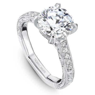 csv_image Noam Carver  Engagement Ring in White Gold containing Diamond A070-01WM-FCYA