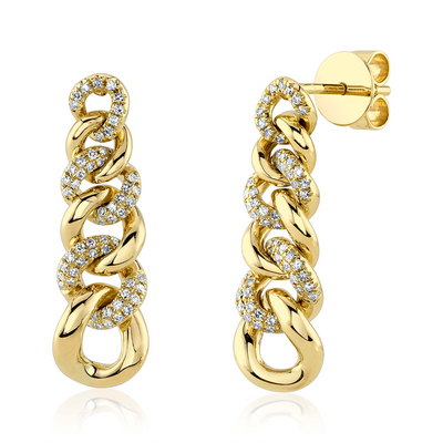 csv_image Earrings Earring in Yellow Gold containing Diamond 427834