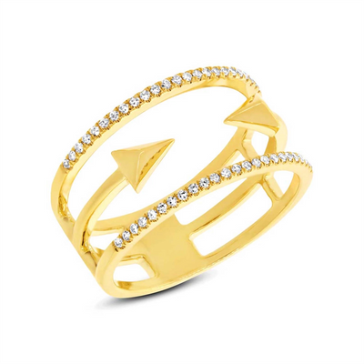 csv_image Rings Ring in Yellow Gold containing Diamond 428194