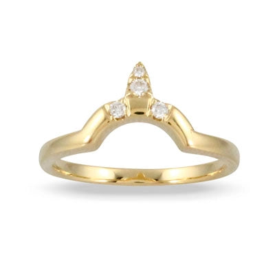 csv_image Little Bird Wedding Ring in Yellow Gold containing Diamond LBB488-Y