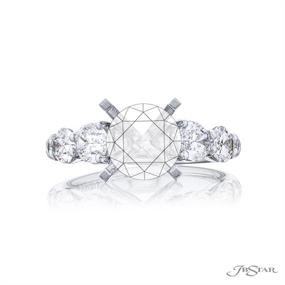 csv_image JB Star Engagement Ring in Platinum/Palladium containing Diamond 5454/007