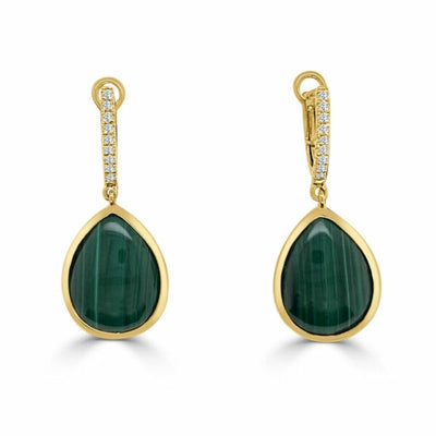 csv_image Frederic Sage Earring in Yellow Gold containing Other, Multi-gemstone, Diamond EJ214M-4-YMAL