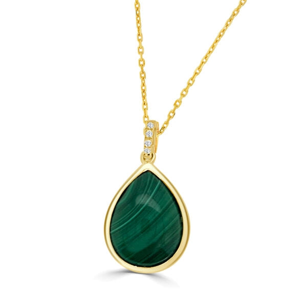 csv_image Frederic Sage Necklace in Yellow Gold containing Other, Multi-gemstone, Diamond PJ314M-4-YMAL