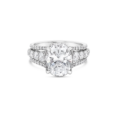 csv_image Jack Kelege Engagement Ring in White Gold containing Diamond KGR1233OV