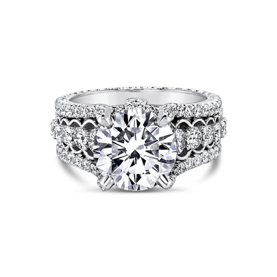 csv_image Jack Kelege Engagement Ring in Platinum/Palladium containing Diamond KPR824