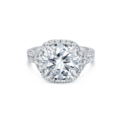 csv_image Jack Kelege Engagement Ring in Platinum/Palladium containing Diamond KPR742L