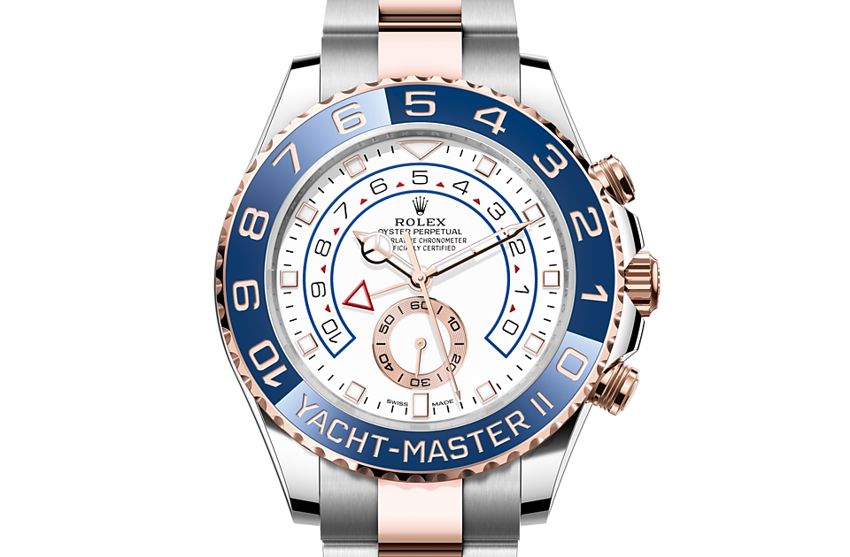 Rolex Yacht-Master II m116681-0002 Watch Font Facing