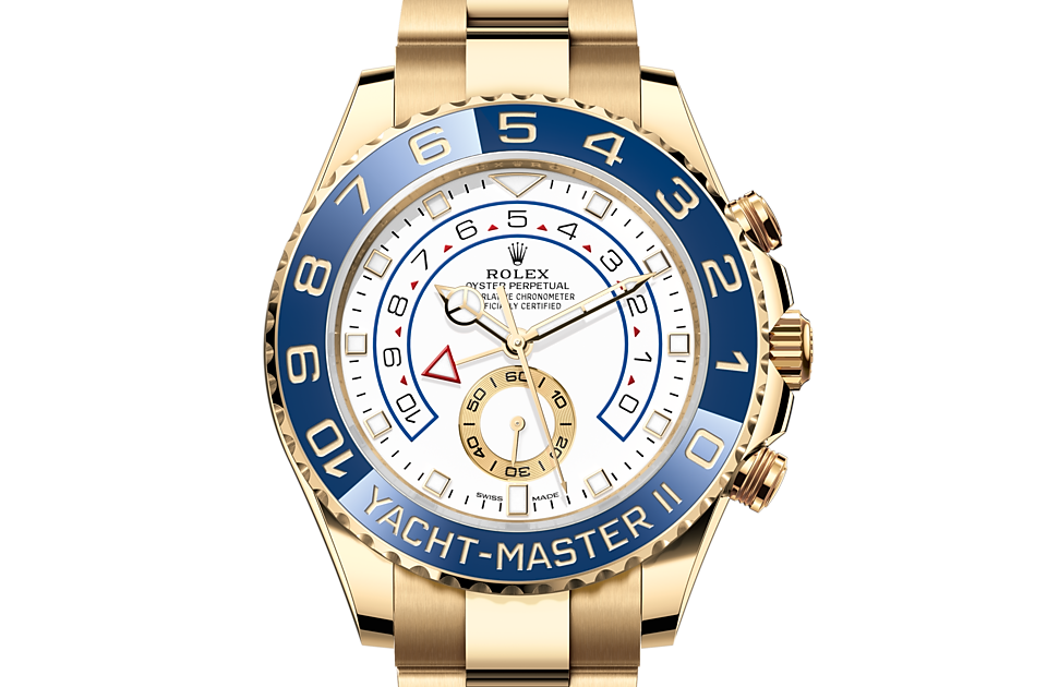 Rolex Yacht-Master II m116688-0002 Watch Font Facing