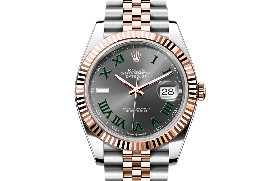 Rolex Datejust 41 m126331-0016 Watch Font Facing