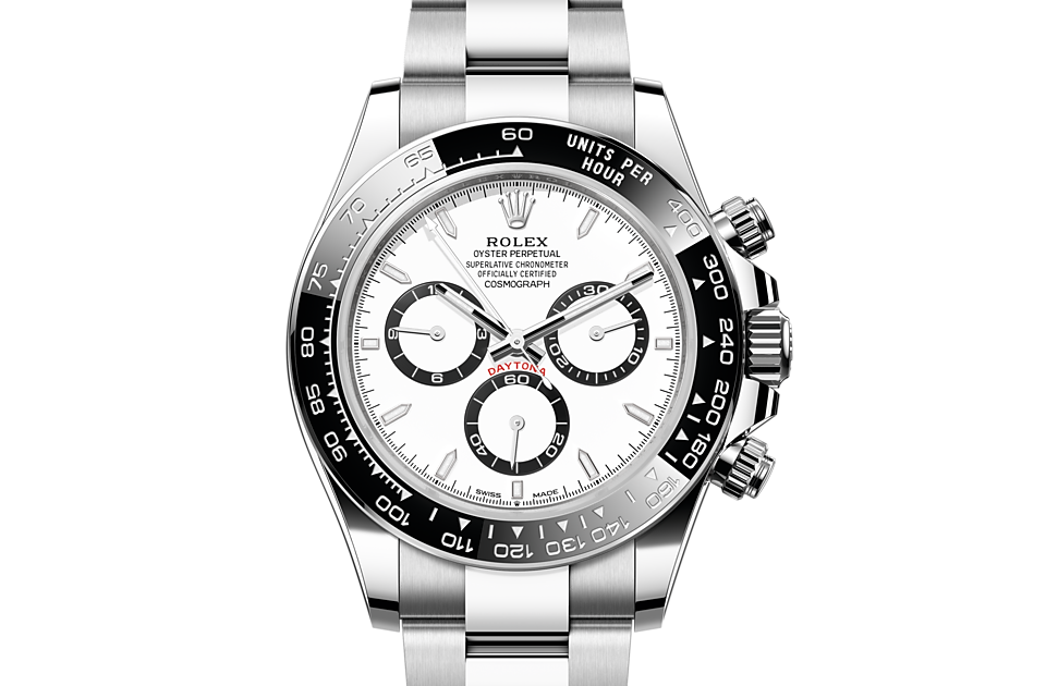 Rolex Cosmograph Daytona m126500ln-0001 Watch Font Facing