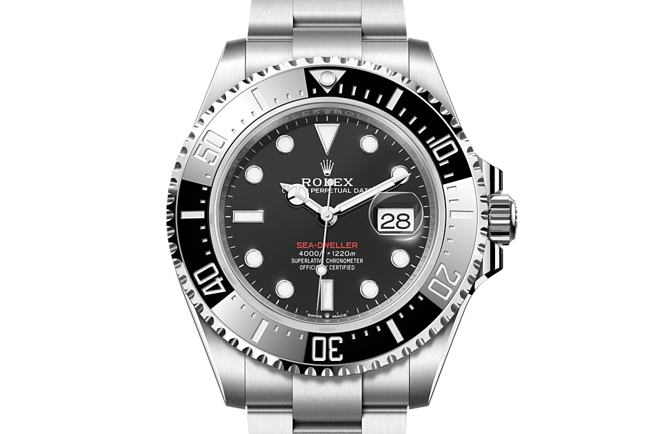 Rolex Sea-Dweller M126600-0002 Watch Front Facing