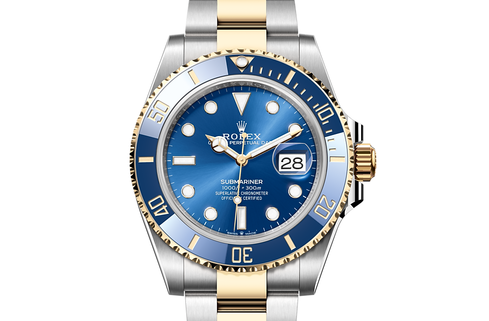 Rolex Submariner Date m126613lb-0002 Watch Font Facing