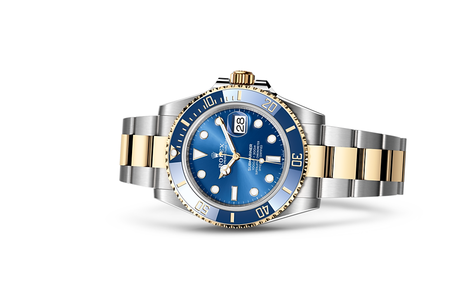 Rolex Submariner Date m126613lb-0002 Watch laying down