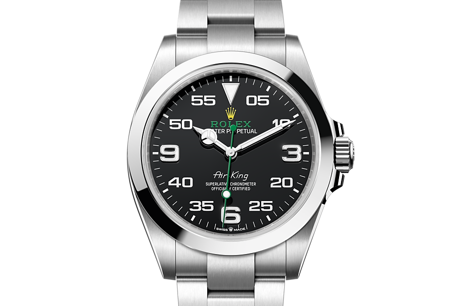 Rolex Air-King M126900-0001 Watch Front Facing