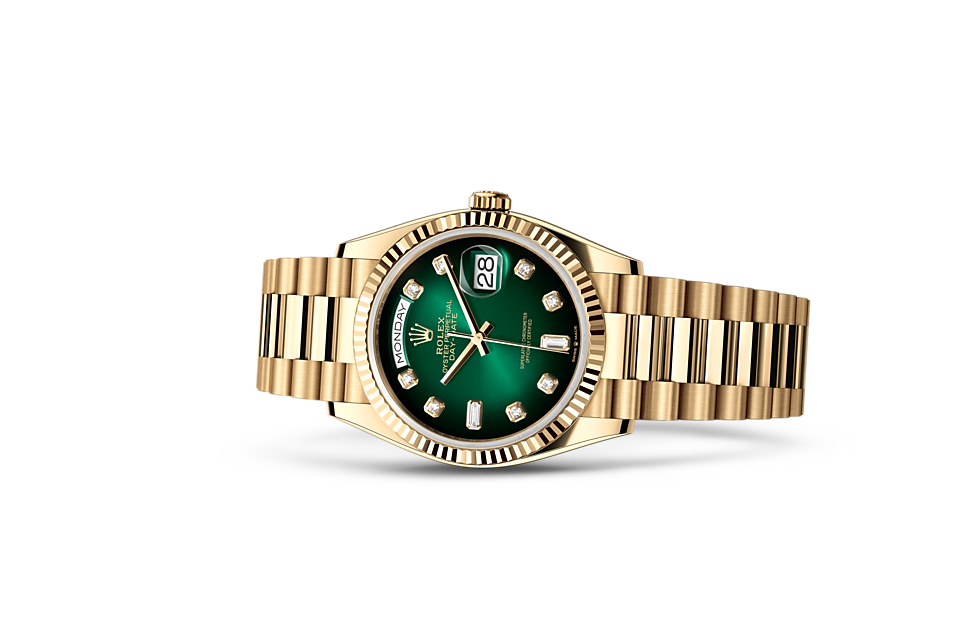 Rolex Day-Date 36 m128238-0069 Watch laying down