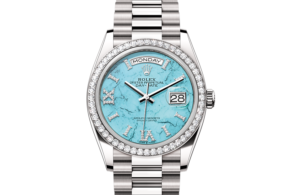 Rolex turquoise watch clearance