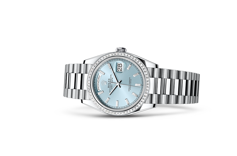 Rolex Day-Date 36 M128396TBR-0003 Watch Front Facing