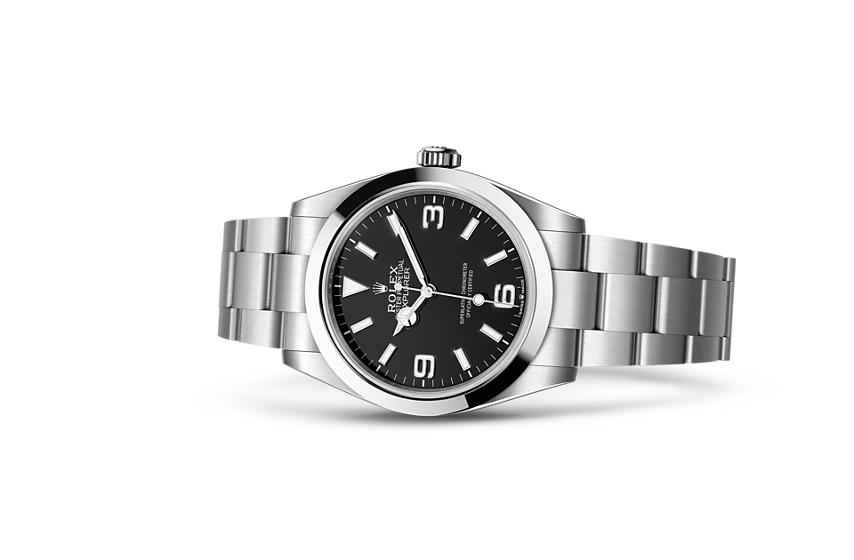Rolex Explorer 40 m224270-0001 Watch laying down