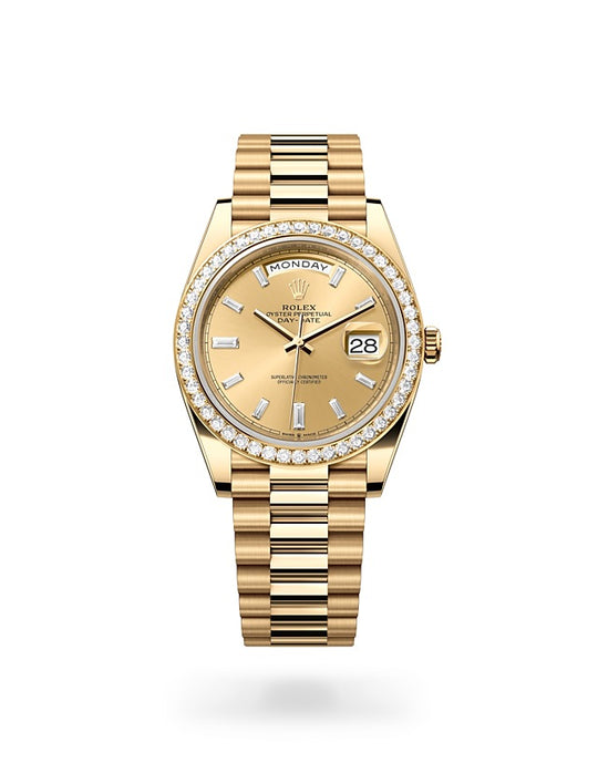 Gold rolex best sale day date price