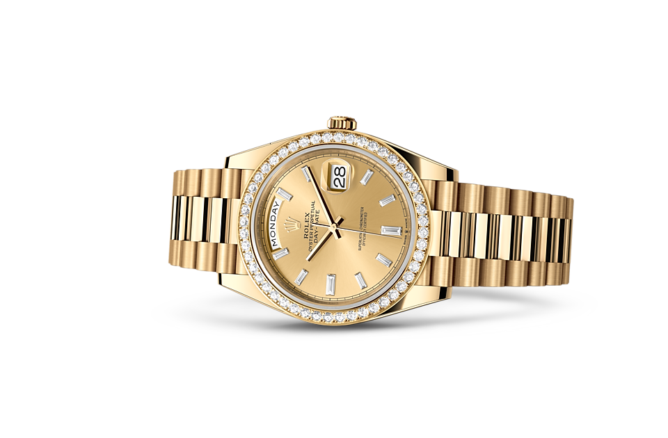 Rolex Day-Date 40 m228348rbr-0002 Watch in Store Laying Down