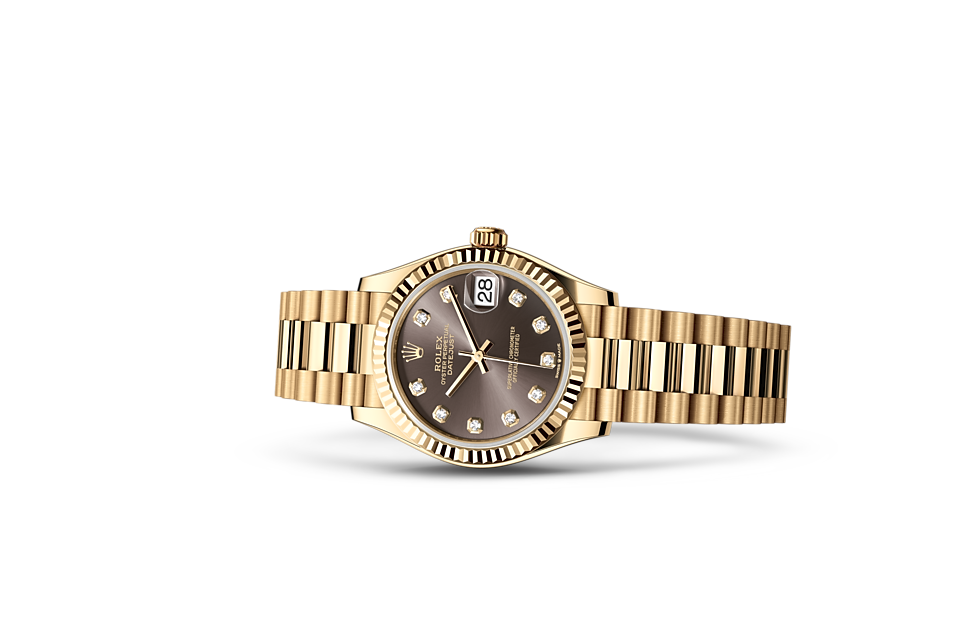 Rolex Datejust in Gold m278278 0036 Meierotto Jewelers
